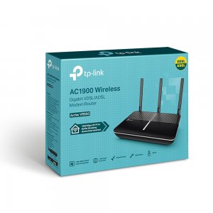 TP-Link Archer VR900                    AC1900 Беспроводной двухдиапазонный гигабитный маршрутизатор со встроенным VDSL/ADSL-модемом и двумя USB-портами