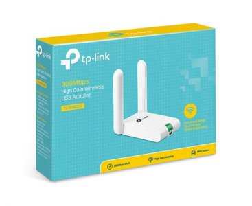 TP-Link TL-WN822N USB-адаптер высокого усиления с поддержкой Wi-Fi N300