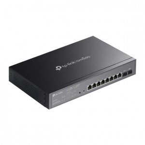 TP-Link SG2210MP Коммутатор Smart линейки Omada с 8 гигабитными портами PoE+ и 2 портами SFP