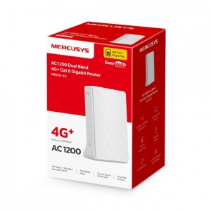 Mercusys MB230-4G Беспроводной двухдиапазонный гигабитный маршрутизатор 4G+ Cat6 AC1200