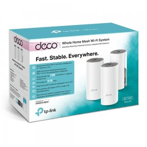 TP-Link Deco E4 (3 pack)                AC1200 Домашняя Mesh Wi-Fi система
