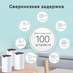 TP-Link Deco S7(3-pack) Mesh-система AC1900