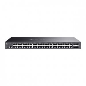 TP-Link SG3452X Управляемый коммутатор Omada уровня 2+ с 48 гигабитными портами и 4 портами SFP+
