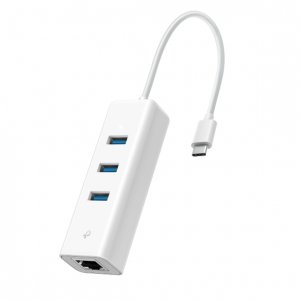 UE330C USB Type-C 3-портовый гигабитный Ehternet адаптер